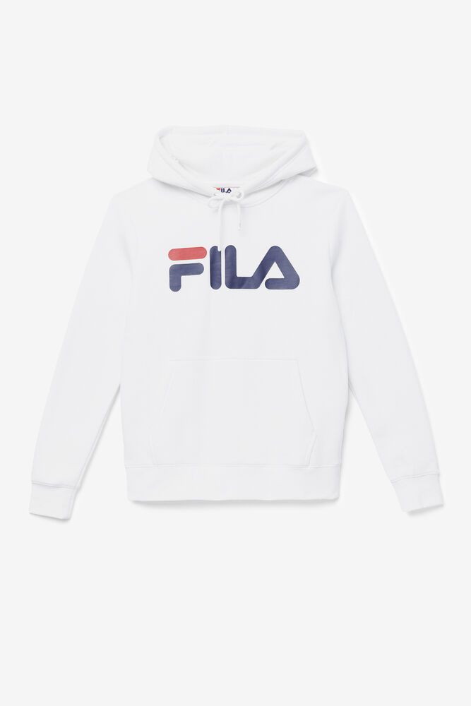 Fila Lucy White Hoodie Womens - NZ 20986-KOEI